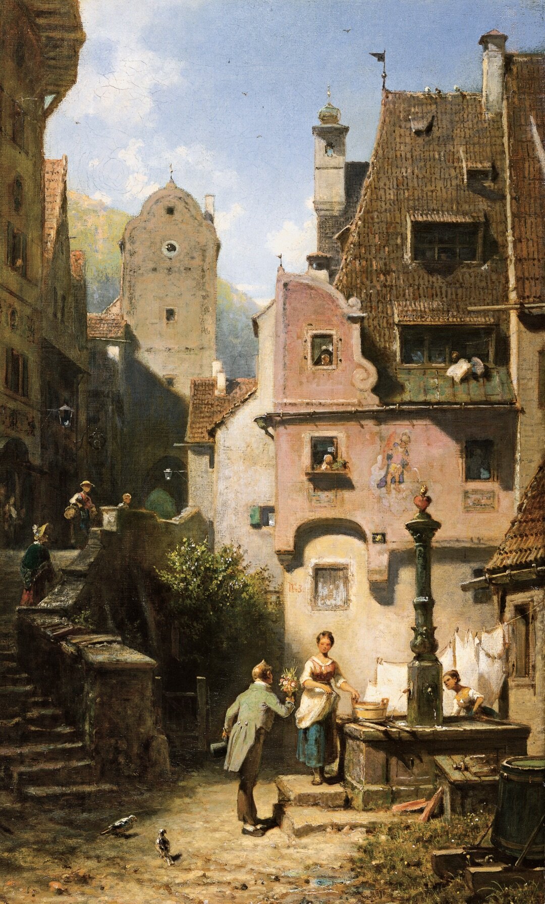 „Der ewige Hochzeiter“ von Carl Spitzweg im Museum Georg Schäfer